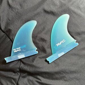 Like New Rainbow Fin Company - 2+1 3.5 inch side bites -  surf fins